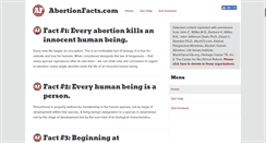 Desktop Screenshot of abortionfacts.com