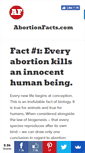 Mobile Screenshot of abortionfacts.com